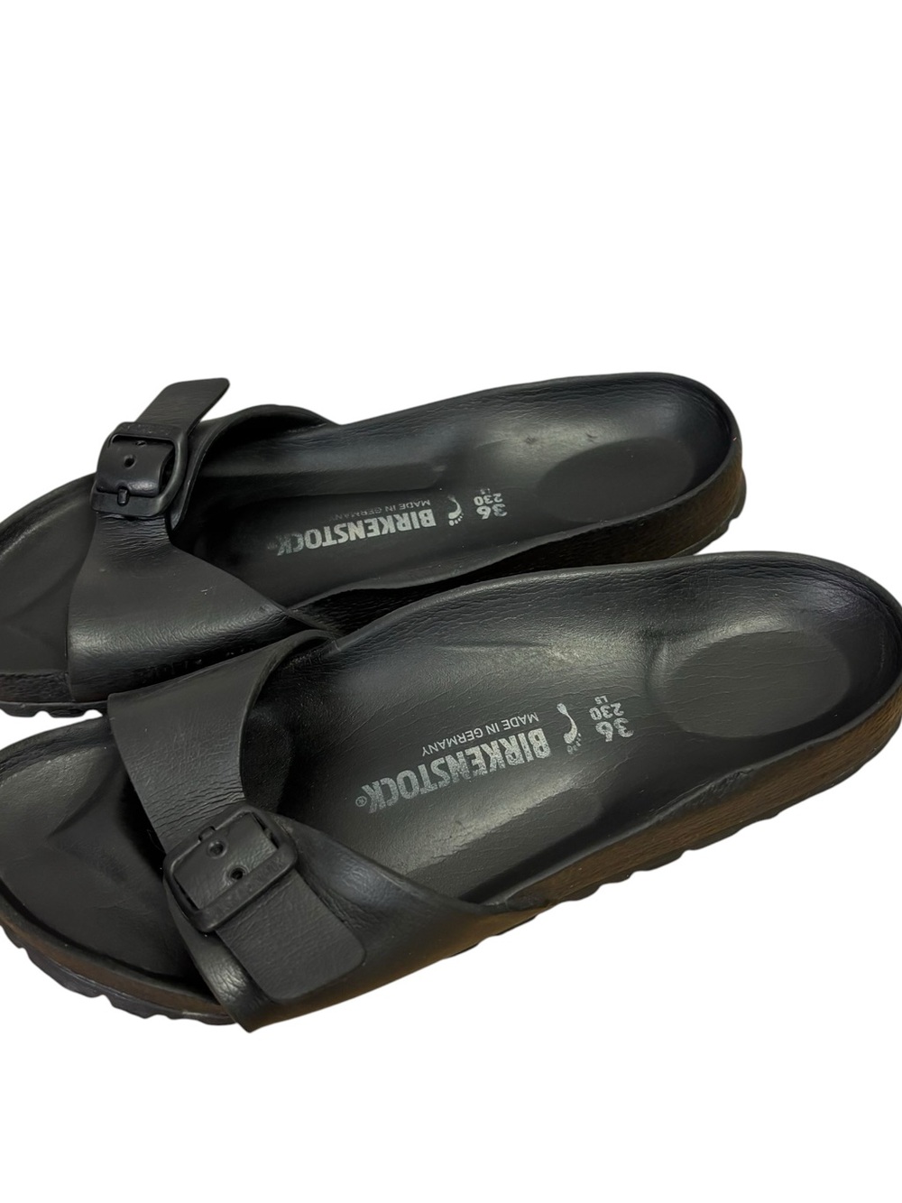 Birkenstock Eva water sandals slides black narrow width women’s size US 5 EU 36
